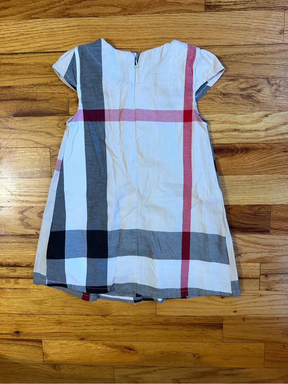 Burberry London Baby Girl Check Dress – 9–12 Months - Picture 8 of 12